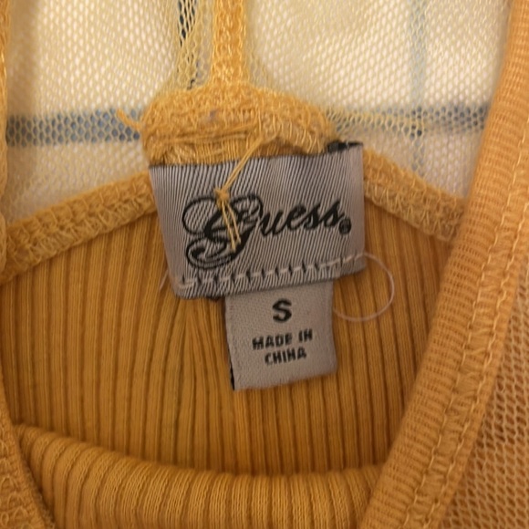🔥2/$15 Guess Ribbed Racerback Tank Top - Picture 5 of 13